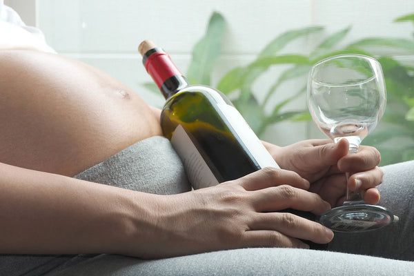 Schwangere Frau Alkohol Schwangerschaft