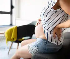 fruchtblase frau schwanger