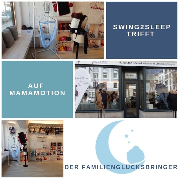 Fotocollage swing2sleep und MamaMotion Hamburg
