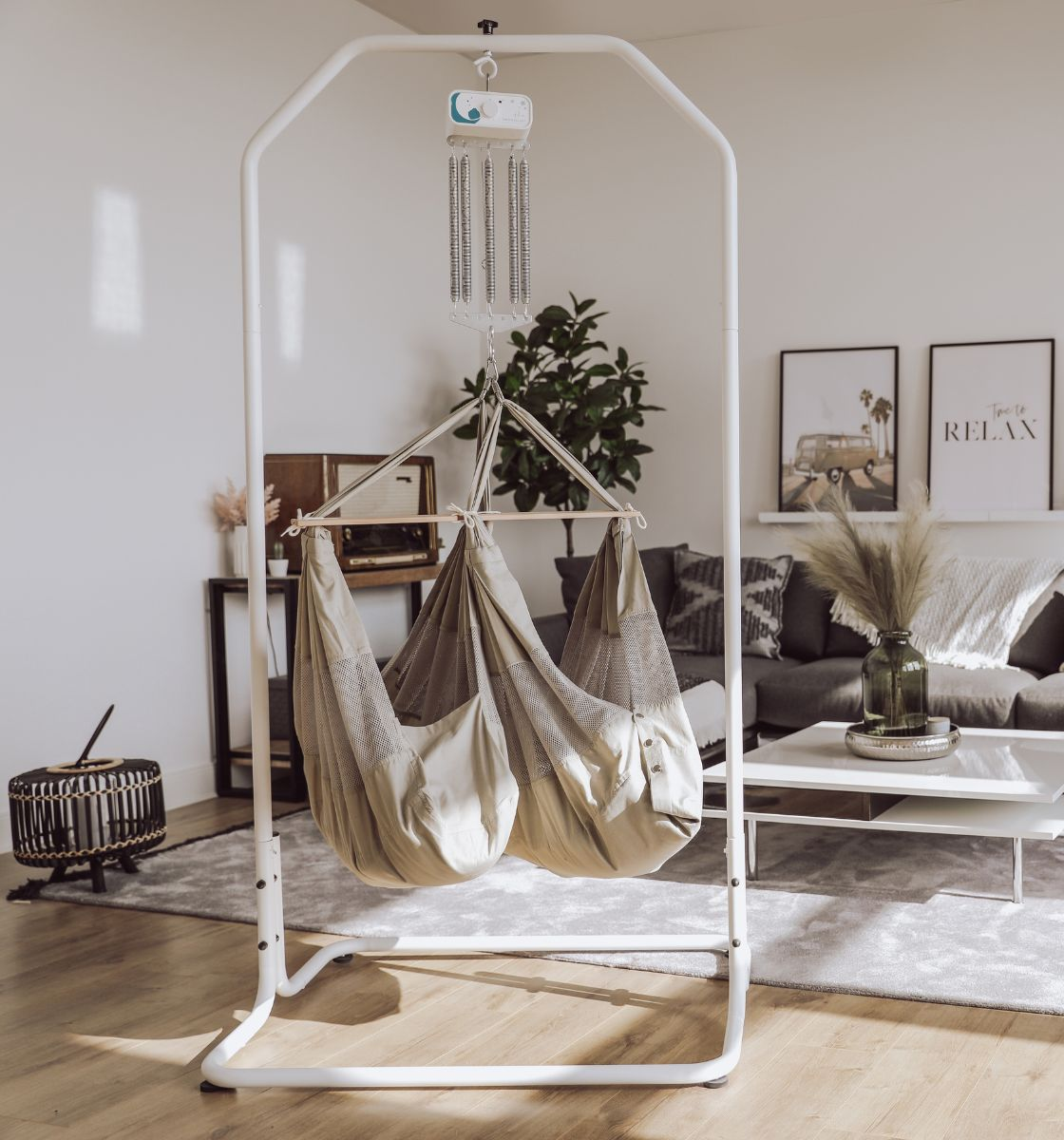 Federwiege Zwillinge - swing2sleep