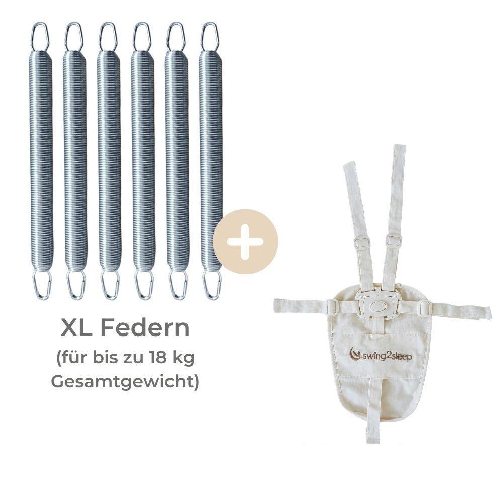 Erweiterungsset (XL Federn + Anschnallsystem)