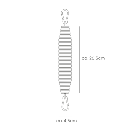 Feder-Set für manuelles Wiegen - für Babys von 6 bis 12 kg