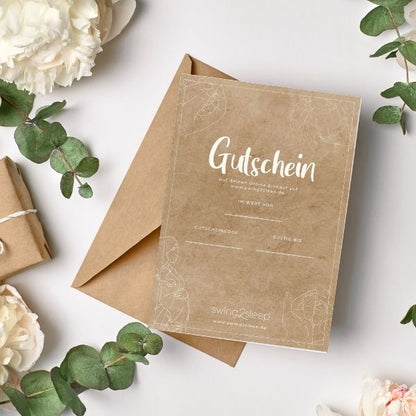 Gutschein zum Selbstausdrucken